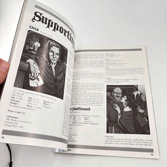 Pyramid Magazine Number 13 1995 GURPS & More Steve Jackson Games Ice Age Preview - Picture 4 of 11